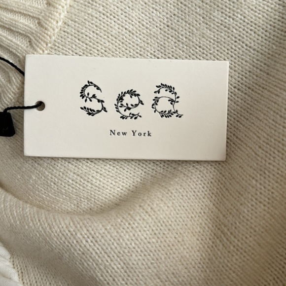 NWT Sea New York Ruffle Combo Sweater - Picture 12 of 13